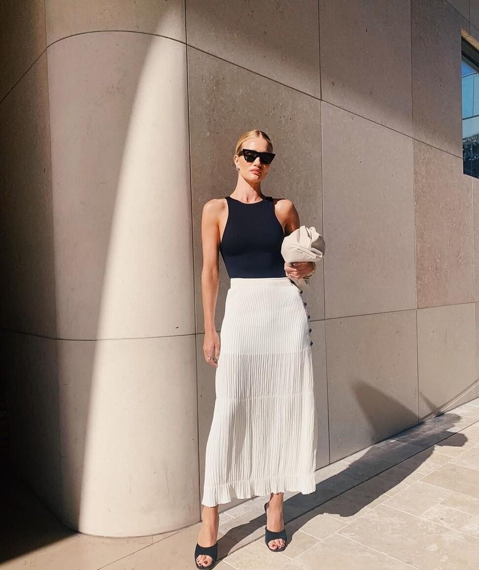 仙气飘飘的复古裙子高级感,a字长裙迷笛裙高腰