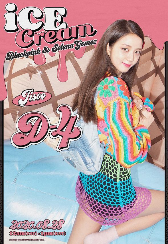 粉墨合作曲预告公开,jennie粉发双马尾,同款衣服又被卖光