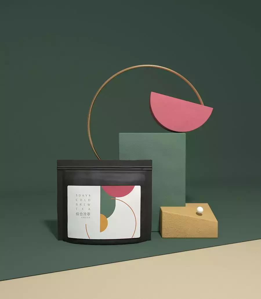 最时尚茶叶包装设计案例,茶叶包装插画基础设计