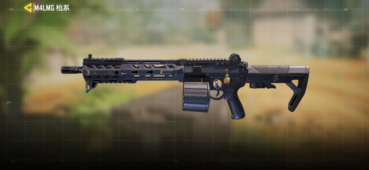 使命召唤m4lmg机枪,使命召唤m4怎么改装成狙
