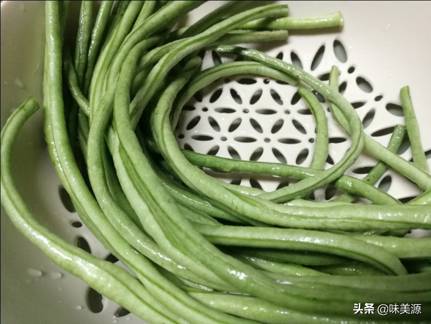 凉拌豇豆川菜最美家常菜,清淡凉拌豇豆的做法