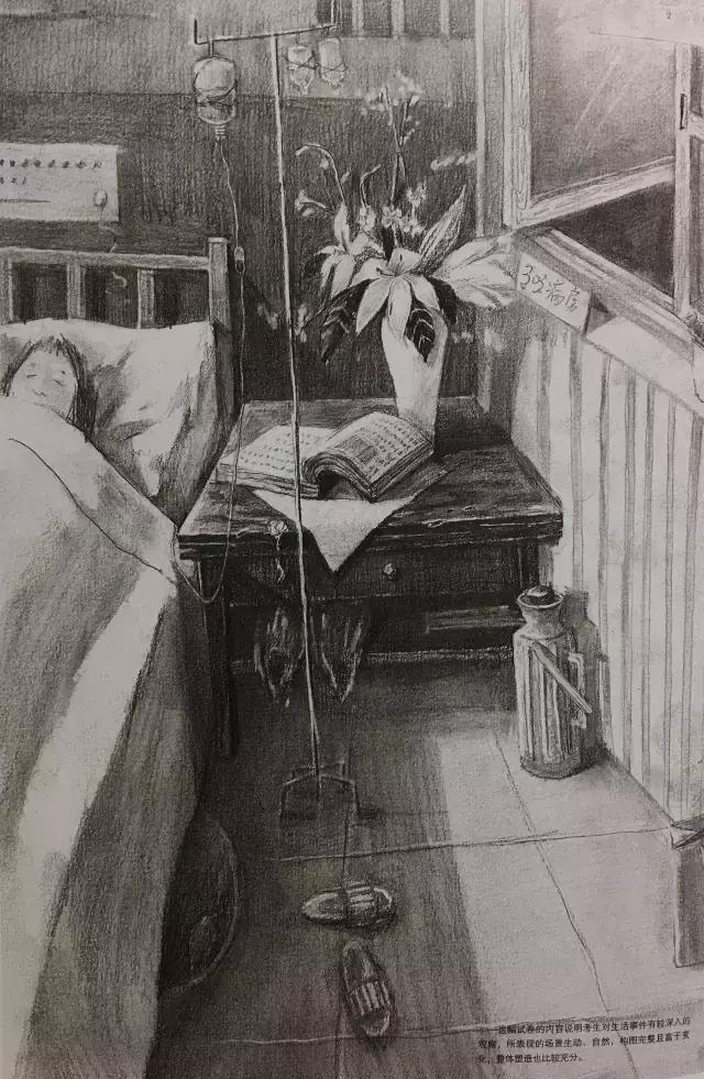 清华美院素描高分试卷及点评,中国美院高分卷2019素描