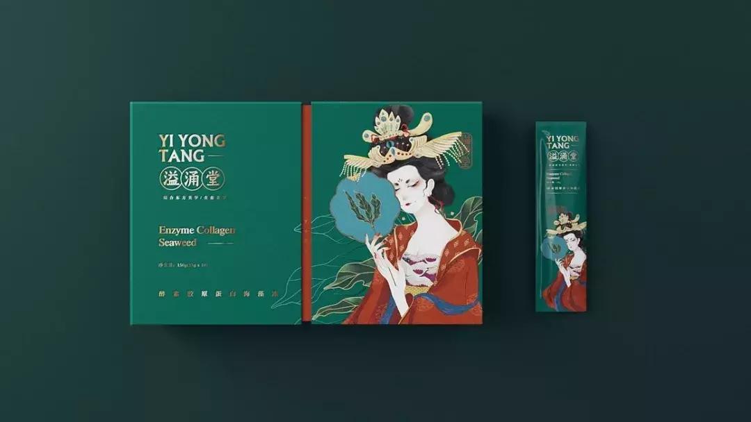 食品包装设计插画风,包装设计中国风元素