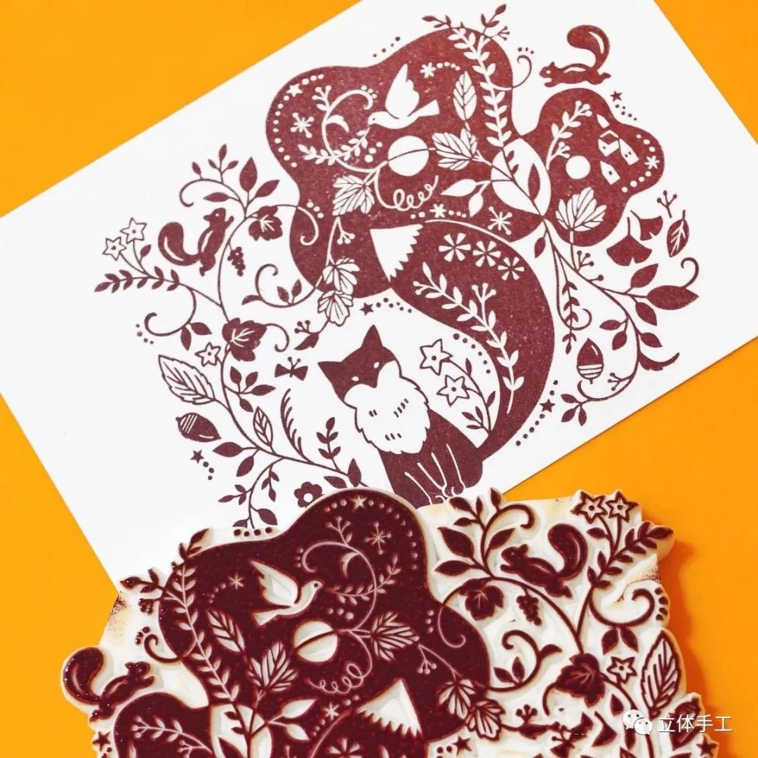 手工雕刻橡皮章教程,手工橡皮章