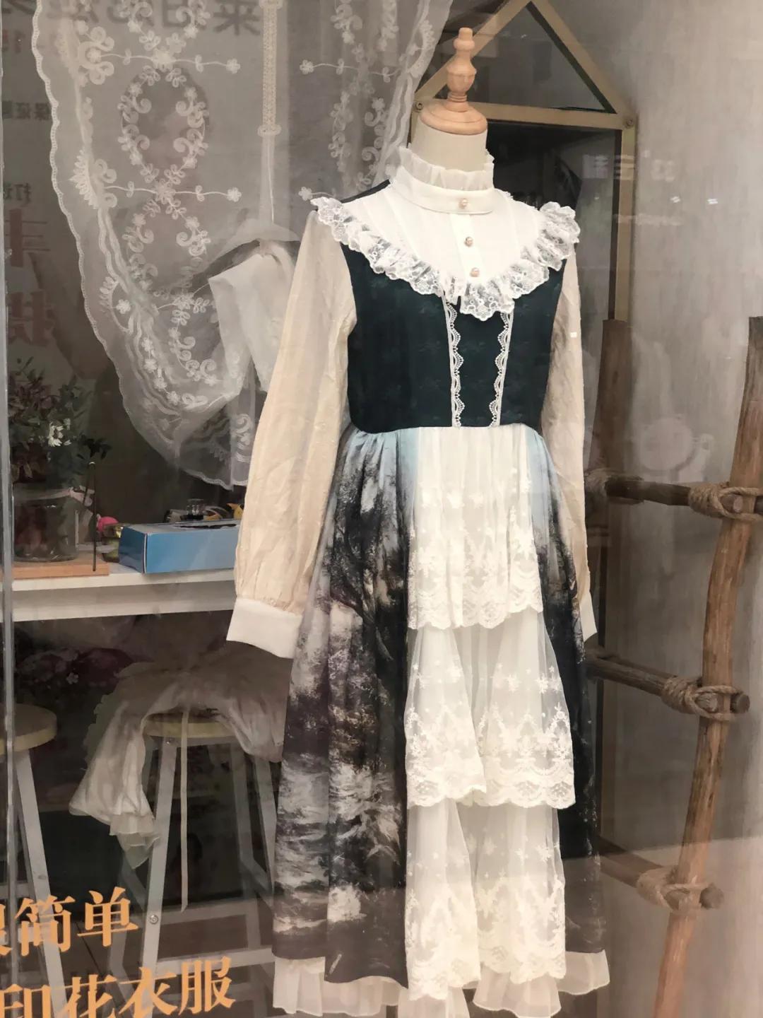 杭州洛丽塔jk汉服三坑实体店,西安汉服探店汉棠汉服