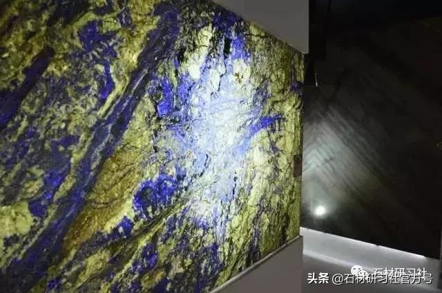 石材蓝色经典,经典蓝石材