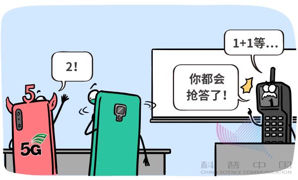 反映5g时代的漫画,5g和4g区别漫画