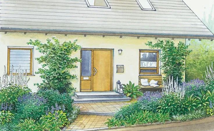 好看的小花园设计图片,好看的小花园图