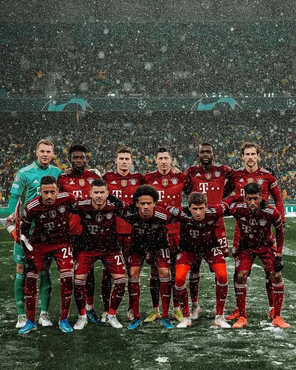 拜仁震撼瞬间,大巴黎vs拜仁雪战