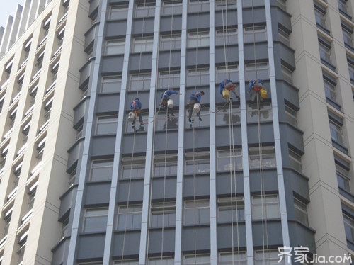 高楼外墙清洗哪家专业,大厦玻璃外墙清洗服务为先