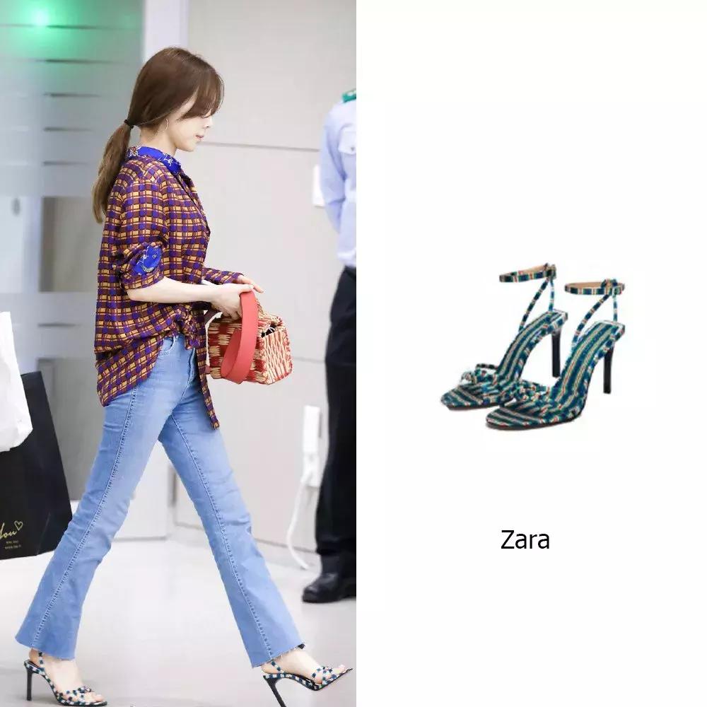 泰妍奚梦瑶,奚梦瑶穿miumiu黑钻吊带裙