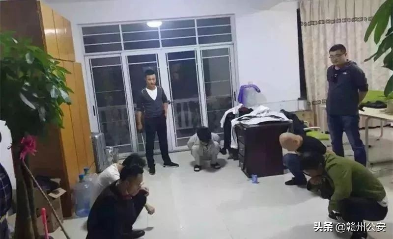 赌徒聚赌被警方一锅端,在赣州赌博被抓