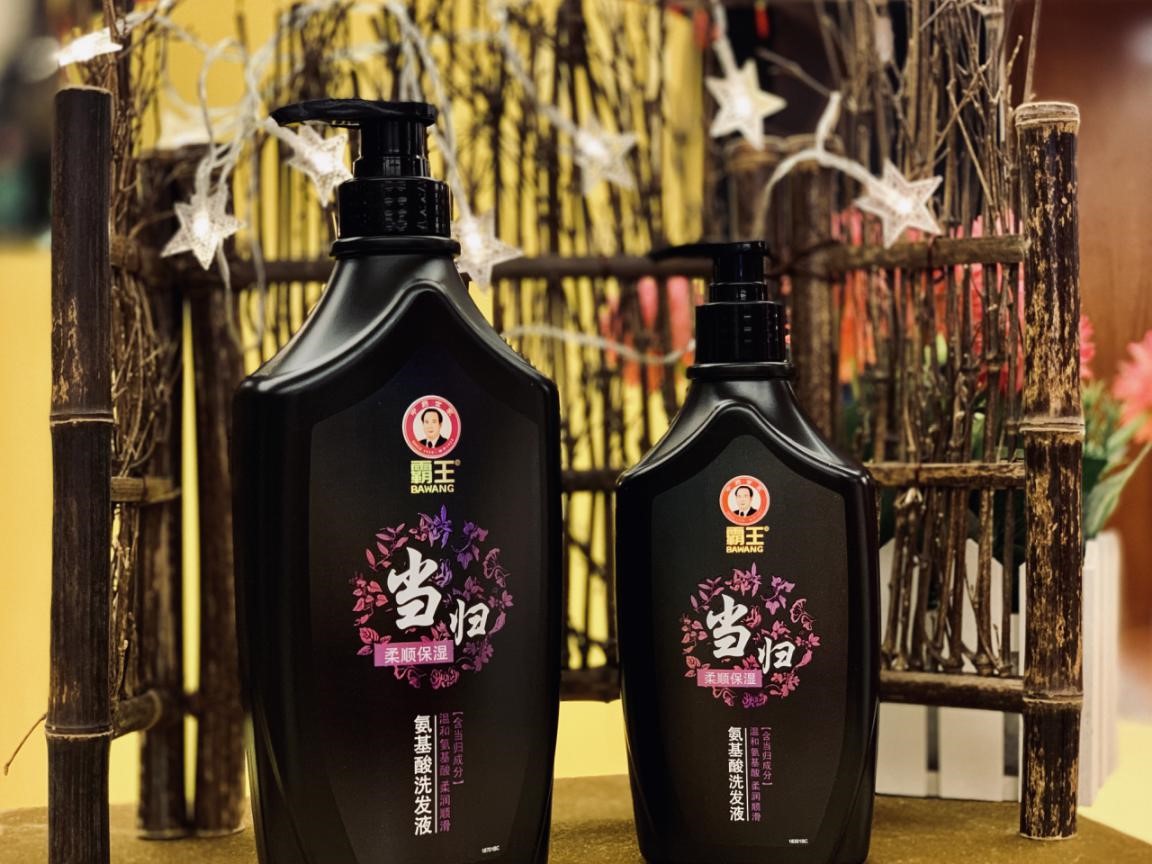 霸王洗发水720黄瓶,霸王氨基酸洗发水