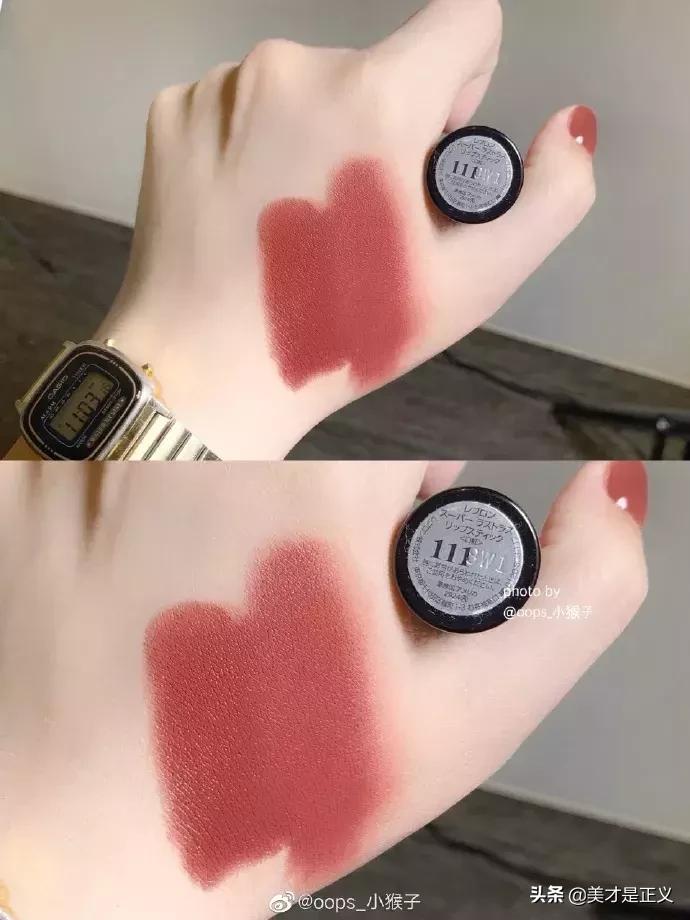 露华浓30色号,30块好用的口红色号大全