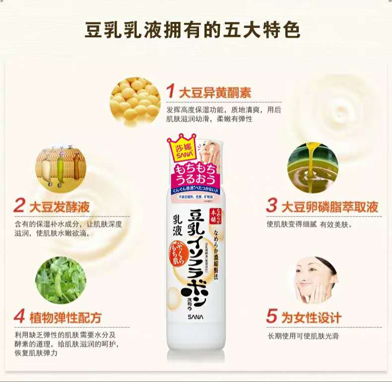 sana豆乳护肤品,sana豆乳水乳怎么样