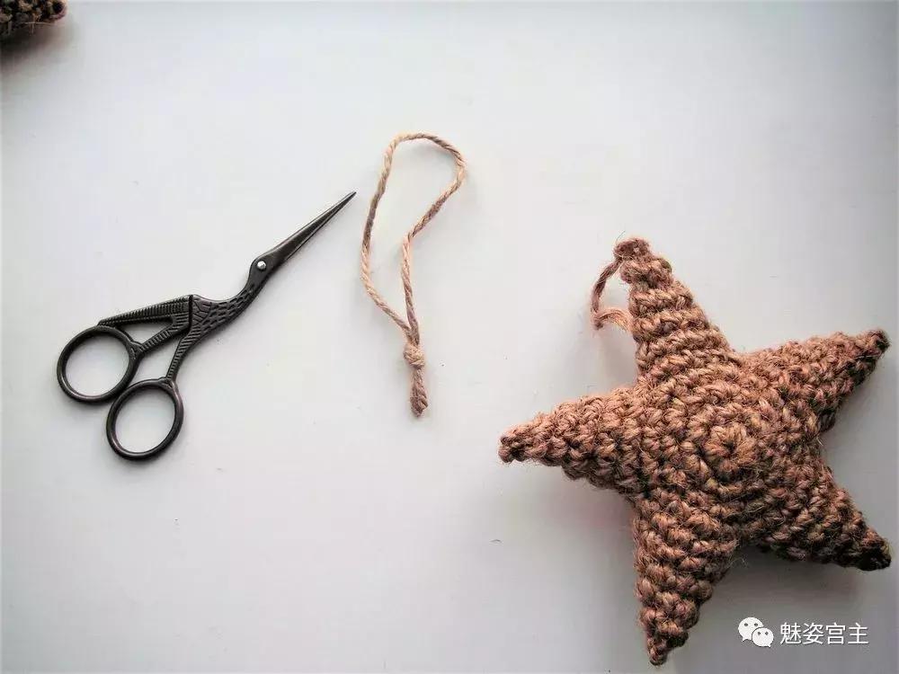 一柄钩针就可以完成的编织小物件,软萌可爱,教程详解