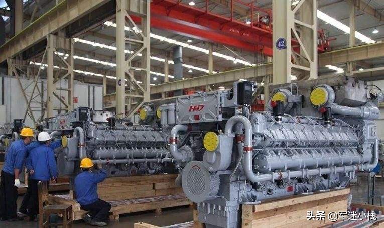 潍柴发动机出口俄罗斯最大的型号,曼海姆发动机与河柴重工