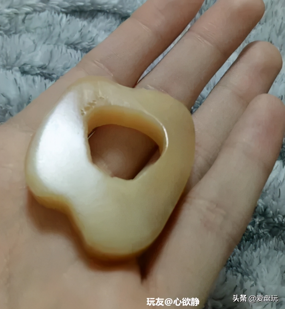 玉化骨头怎么盘,随便盘的手串