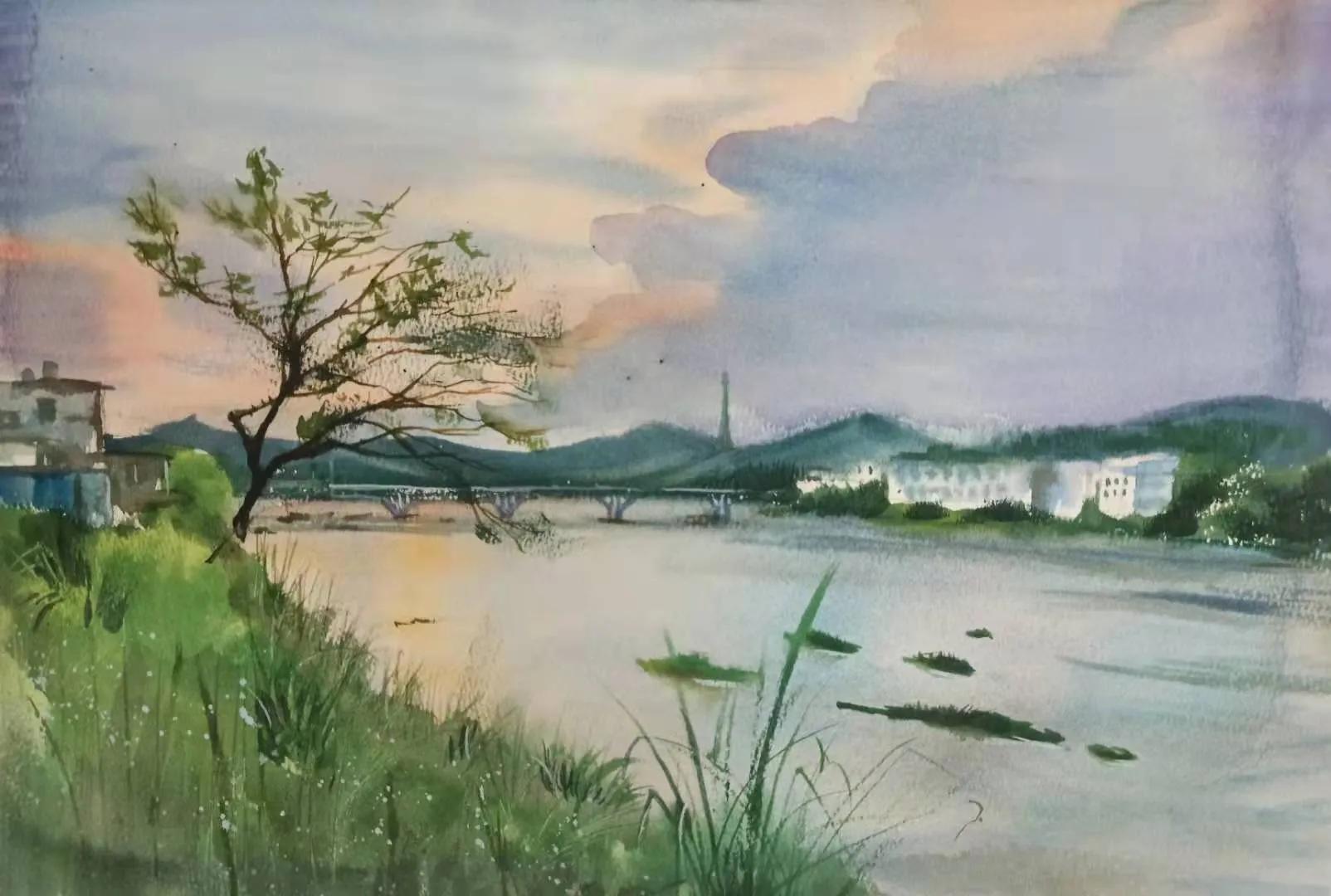 幸福原创绘画作品欣赏,幸福原创画作品