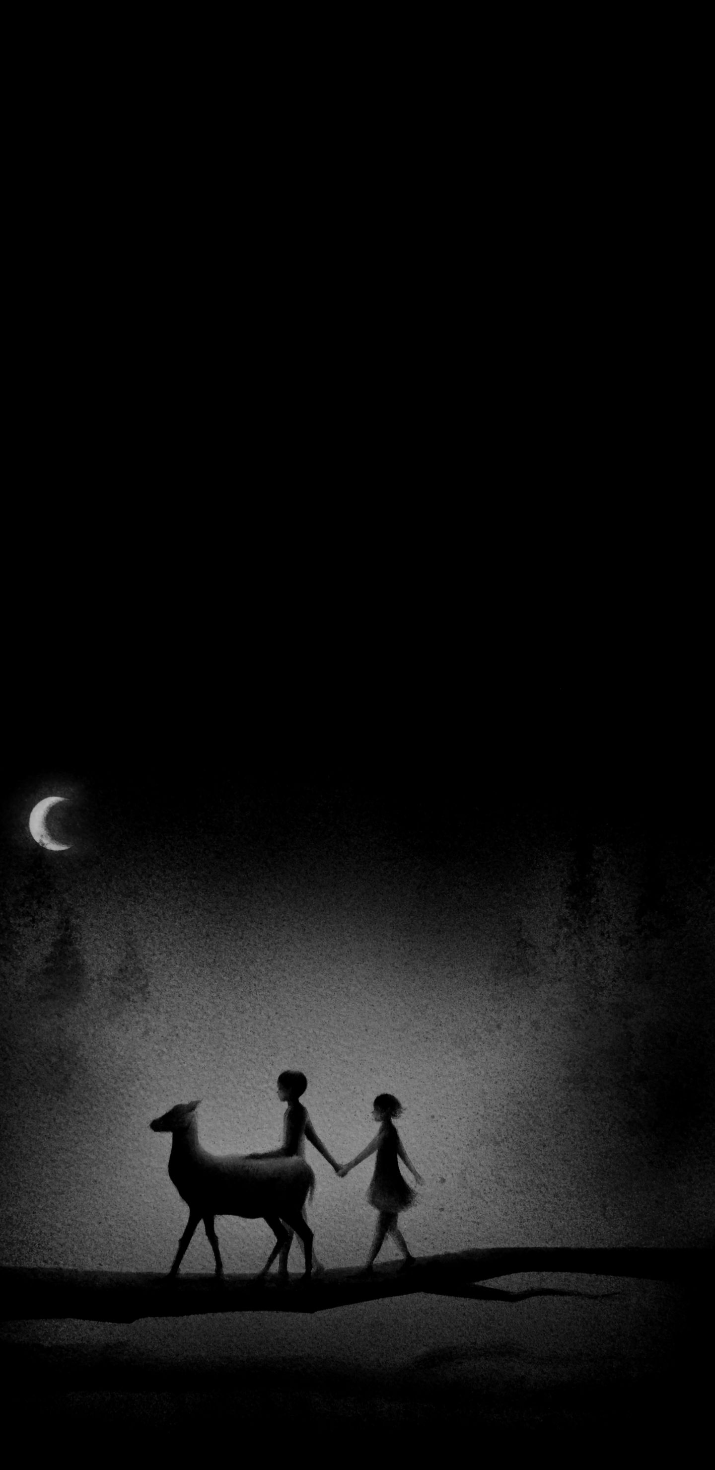 纯粹的幸福意境黑白灰手机壁纸,黑白灰壁纸高清