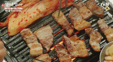 在太原吃到的韩式烤肉,在韩国街头吃韩国年糕