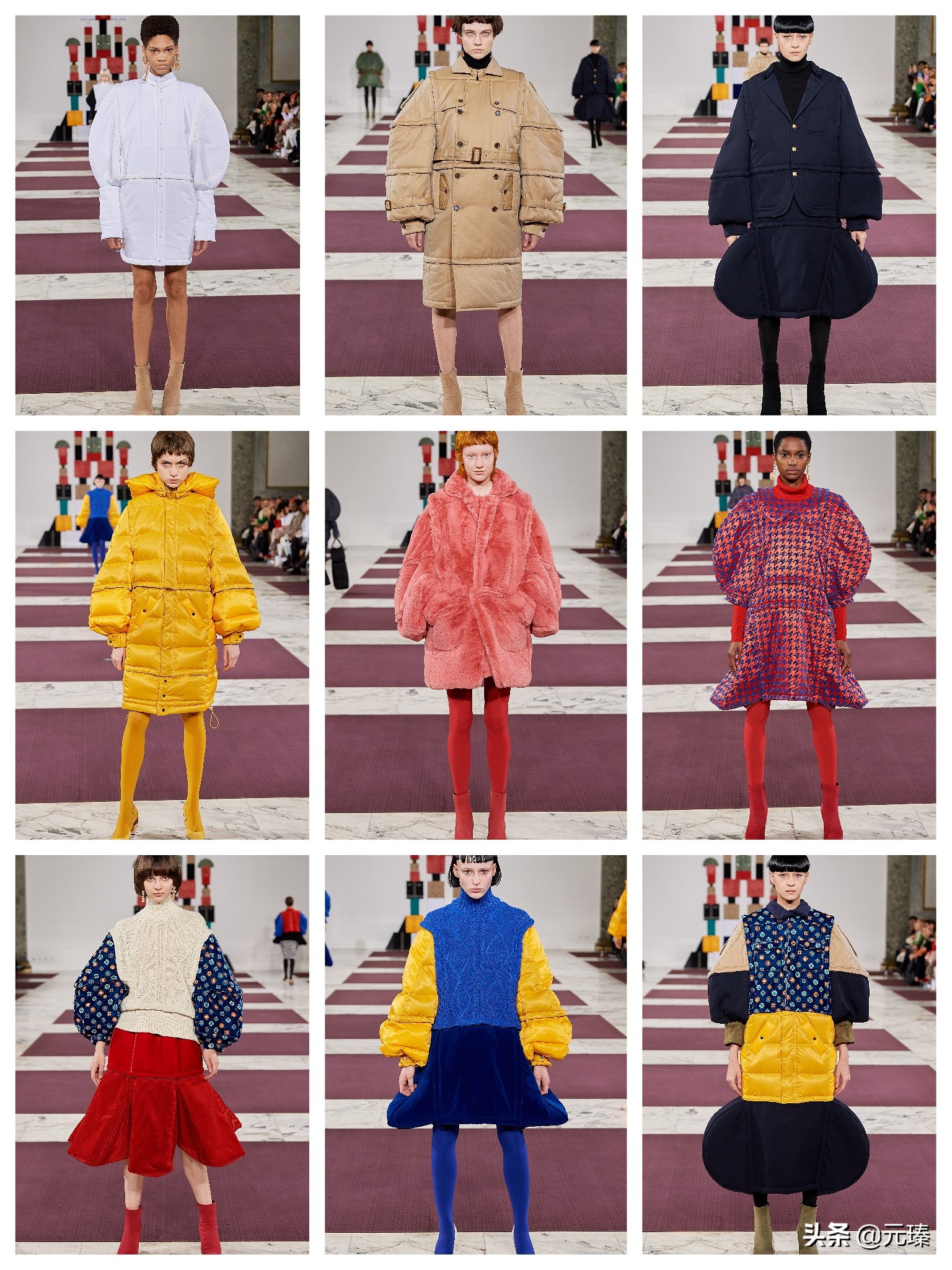 川久保玲时装秀经典款,川久保玲2017时装周