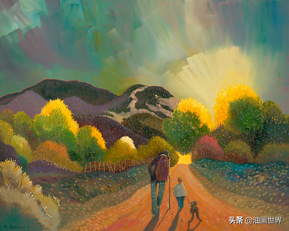 印象派色彩风景,解读印象派风景