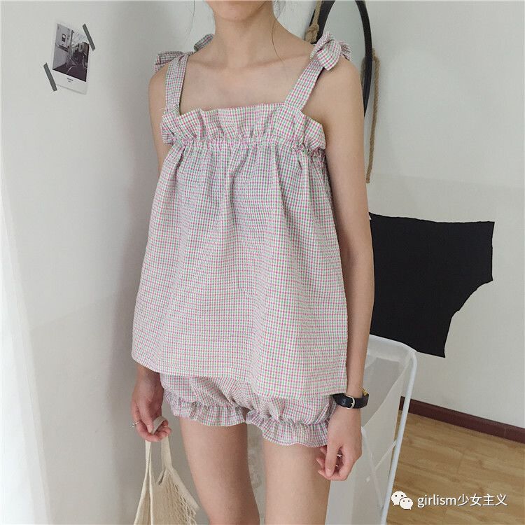 高颜值秋冬少女居家必备家居服,夏日穿搭仙女必备家居服