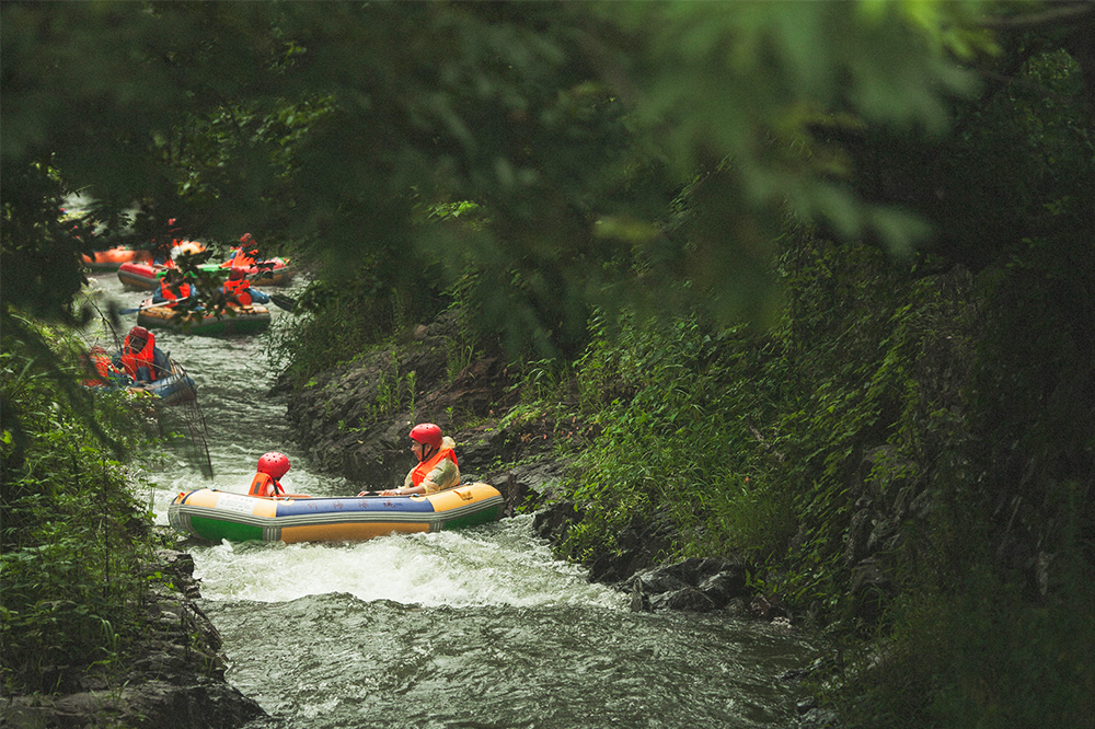 天目湖竹海漂流民宿,天目湖2天一夜亲子游