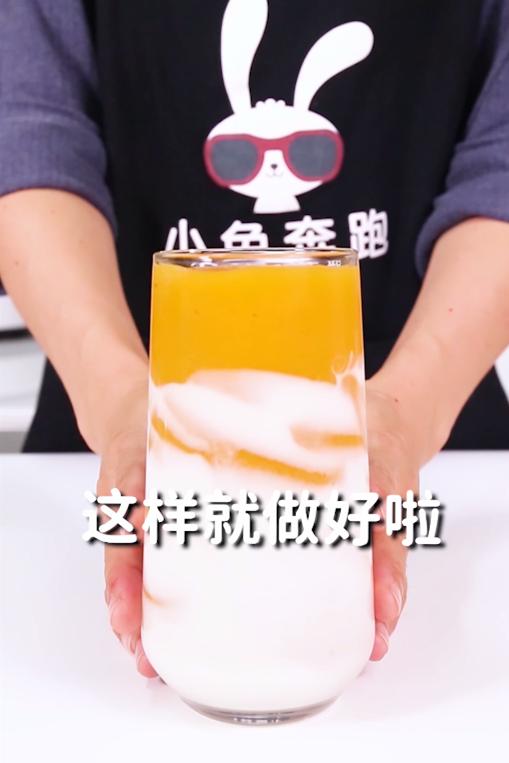 芒果布丁奶茶的家常做法,芒果乳酸奶茶的制作方法