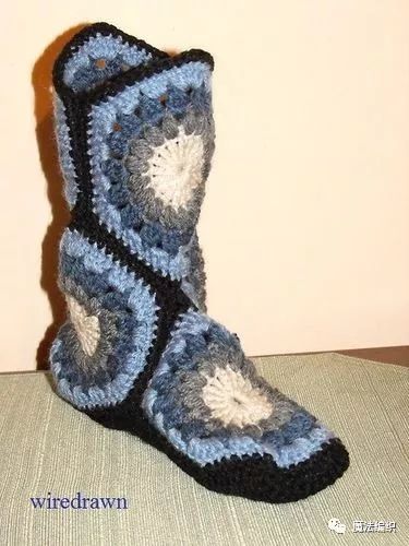 钩针人字拖鞋大全图解,钩针钩拖鞋全部教程