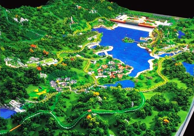 军事地形学沙盘制作,军事地形模型