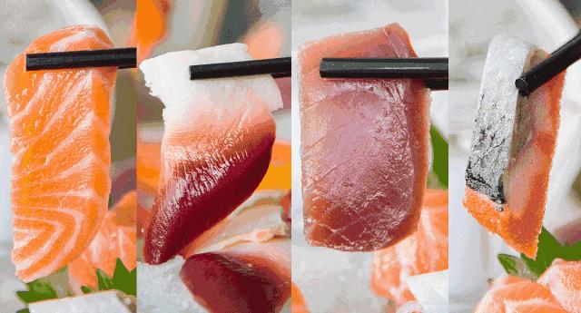 厦门美食探店三文鱼,三文鱼刺身成都探店