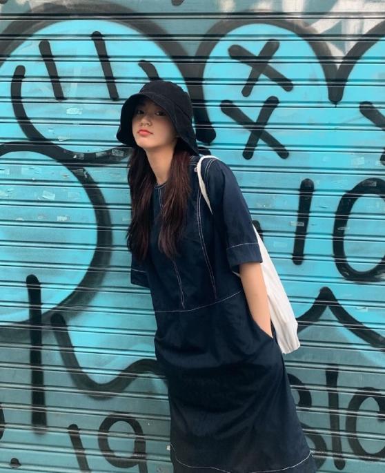 韩国模特今日穿搭,韩国模特高级脸