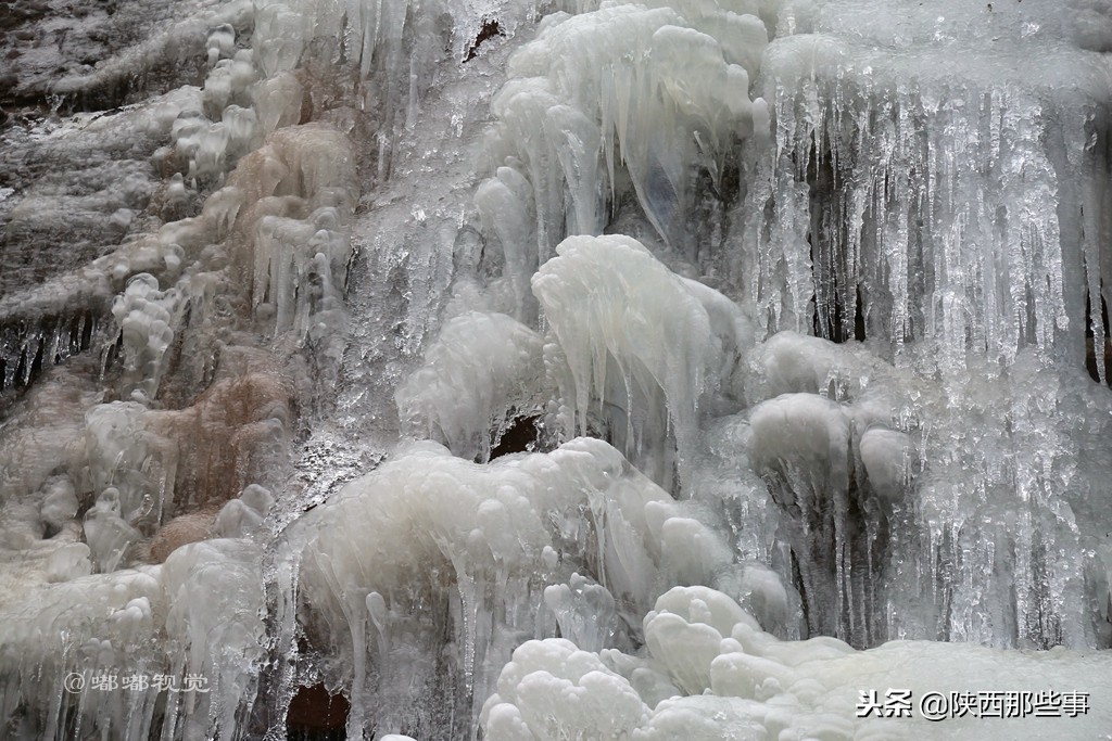 西安冰瀑十大免费景点,西安流峪大峡谷