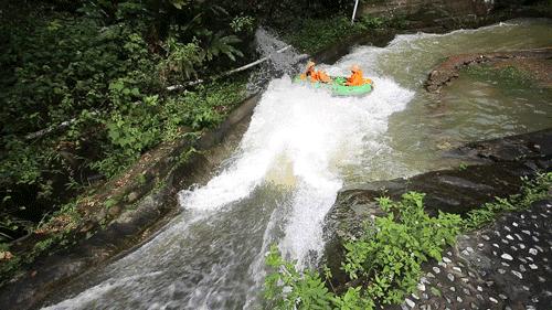博罗响水漂流订购门票,博罗响水河漂流
