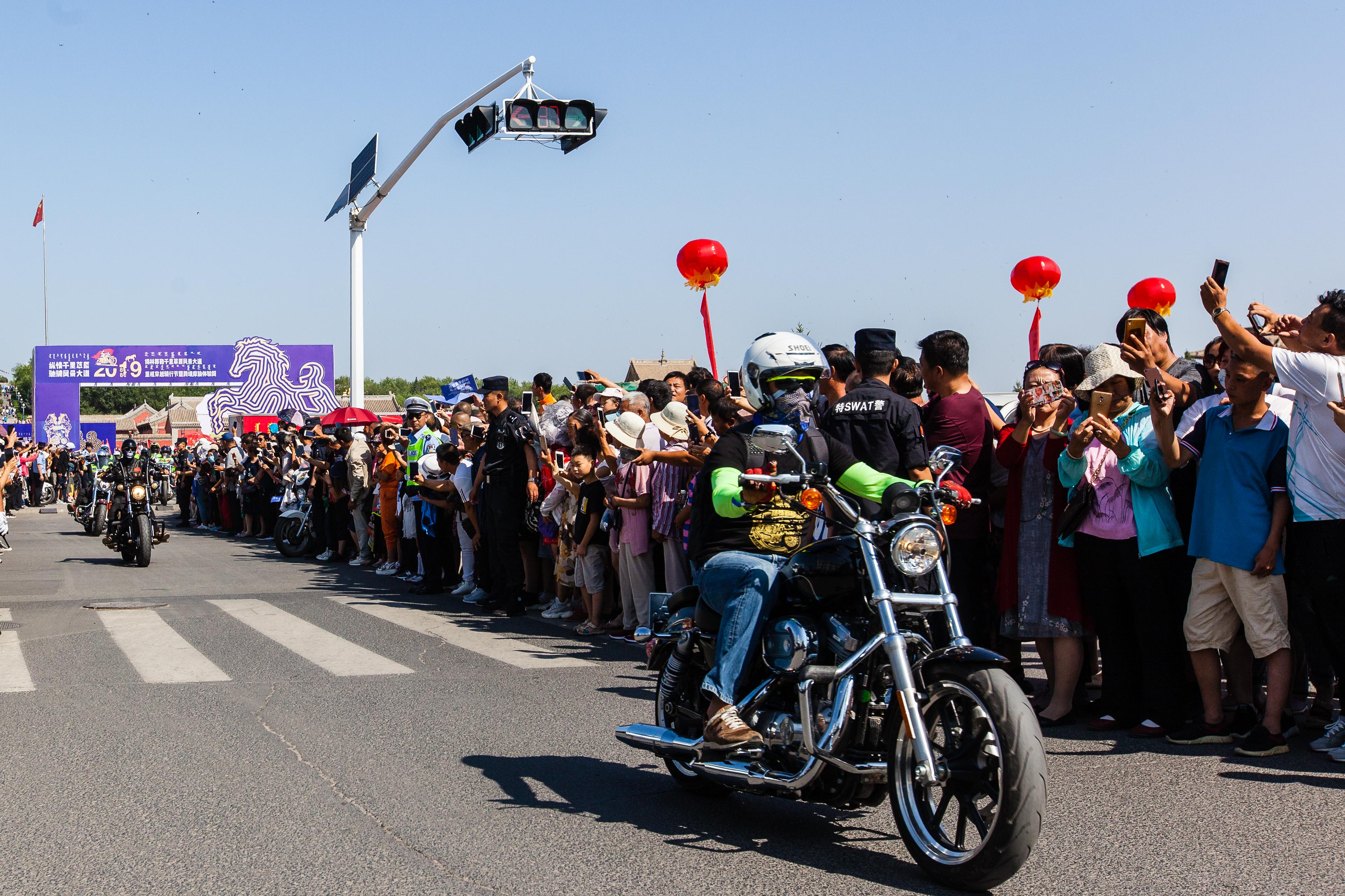 锡盟机车活动,锡盟贝子庙演出