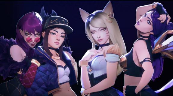 K/DA女团首单即爆红:细数那些热门的游戏单曲