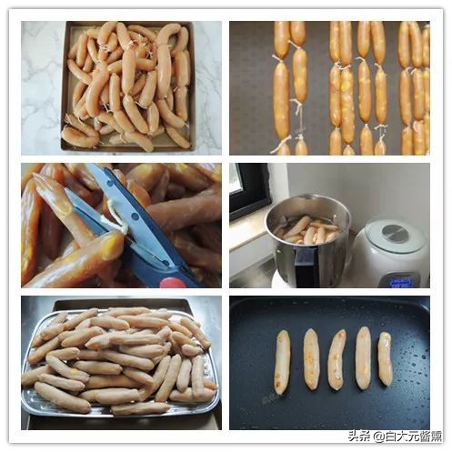 冬季香肠的做法最佳配方,年关将至熏腊肉灌香肠