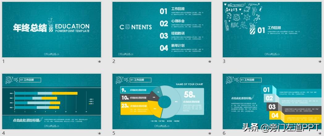 年终总结做ppt的图片,如何写工作总结ppt给老板看