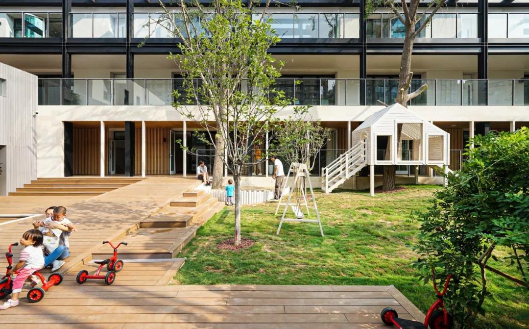 北京爱之园,幼儿园花园景观打造