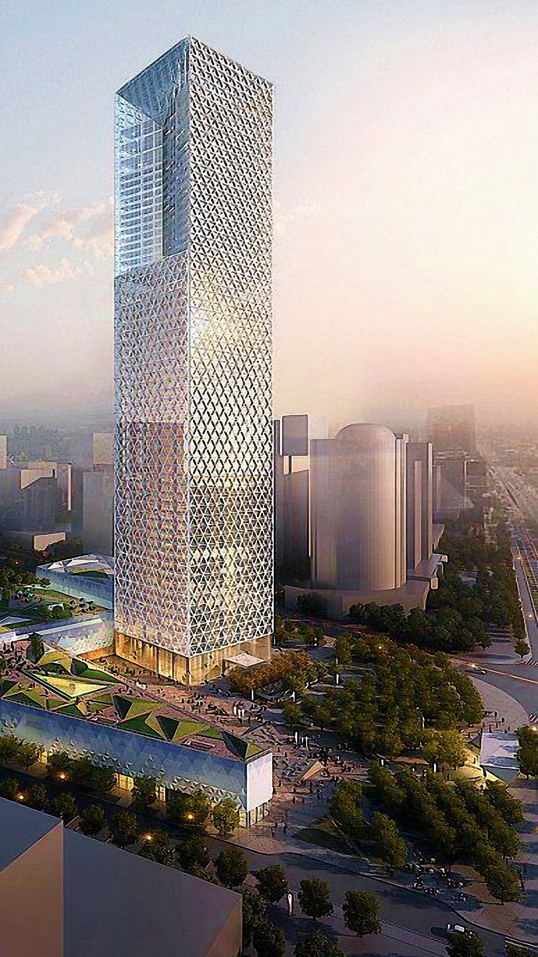 摩天大楼图片绘画,摩天大楼艺术