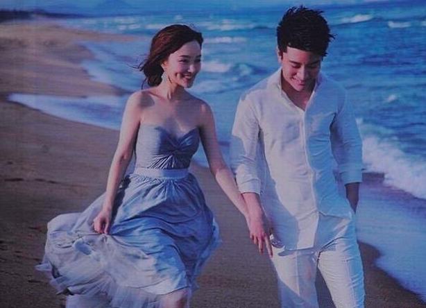 李小璐古装写真,李小璐海边婚纱照图片