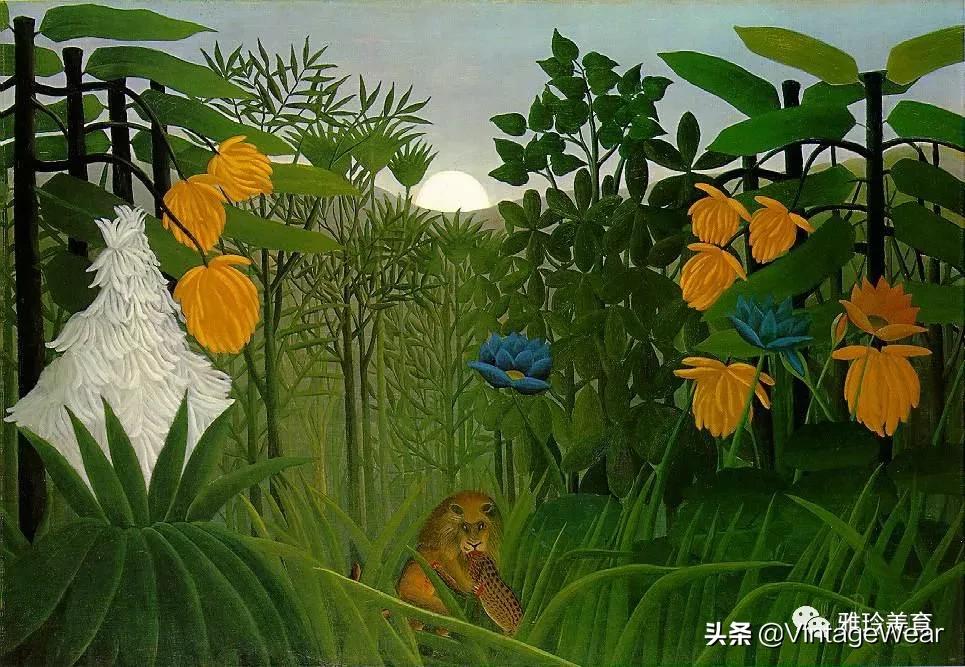 亨利卢梭热带雨林,亨利卢梭的森林