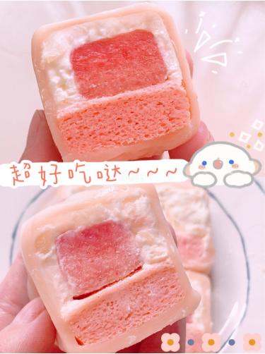 白桃味的白玉卷 (冰爽细腻入口即化桃子白玉卷)