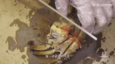 潮汕生腌海鲜一口吃完,潮汕生腌海鲜不是一般人能吃的