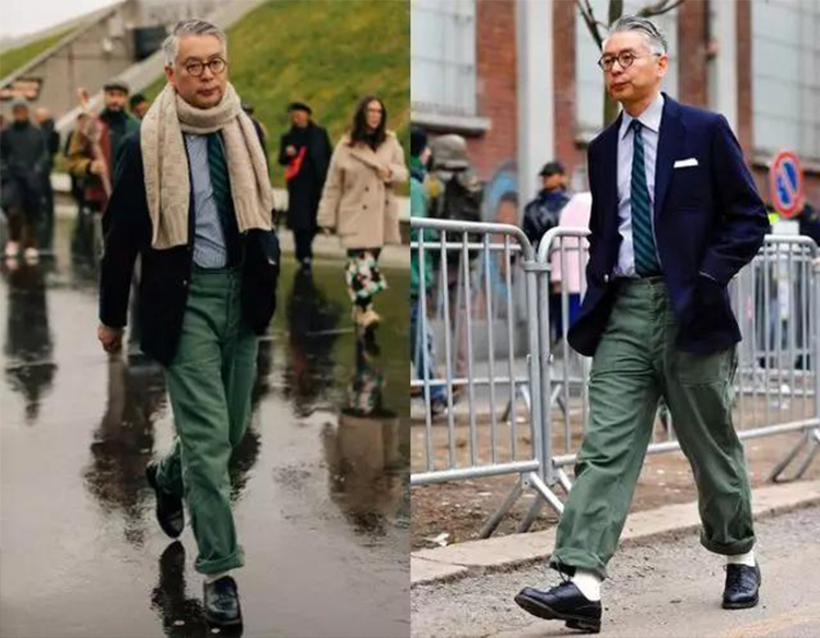 日本木下孝浩穿搭,日本大叔潮流穿搭