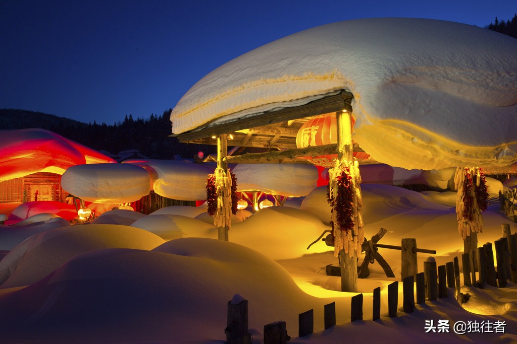 洁白的童话世界,洁白无瑕的白雪