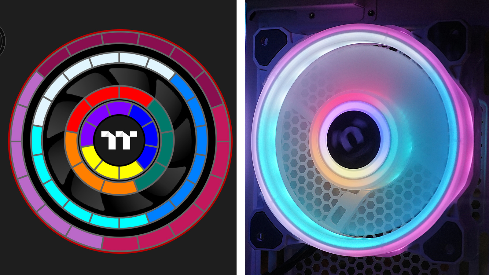 秀桌面：送老婆RGB全家桶PC，钱都花在光效上的感觉真棒