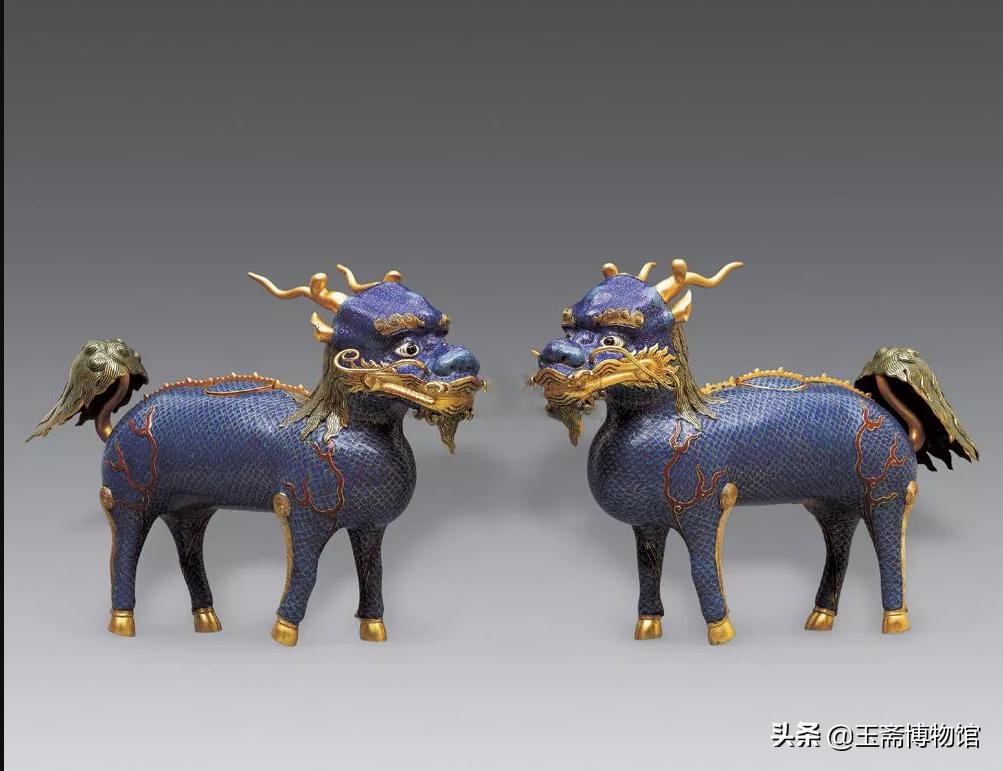 麒麟尊图,国宝文物麒麟尊